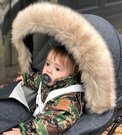 KongWalther Pram Fur Edge - Grey