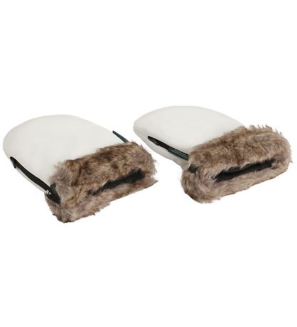 KongWalther Pram Gloves - Østerbro - Ivory Fur