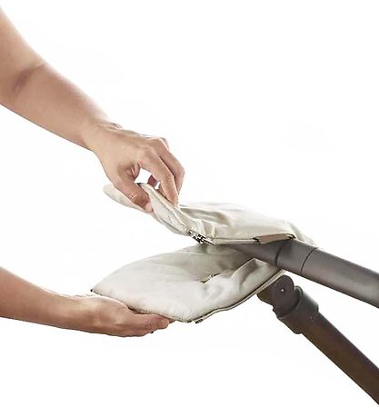 KongWalther Pram Gloves - Østerbro - Ivory Fur