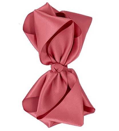 By Stær Baptism Ribbon w. Bow - Satin - Dusty Berry
