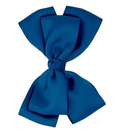 By Stær Doopband m. Vlinderdas - Satin - Double Bow - Navy