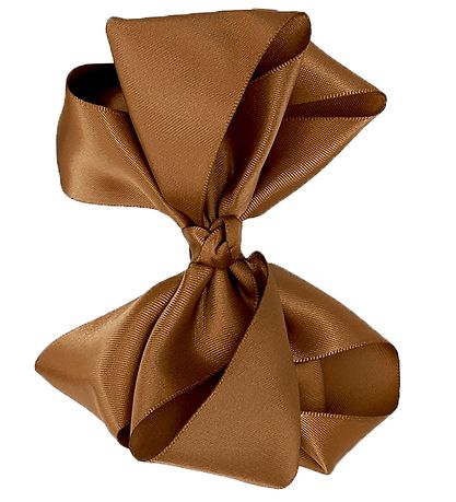 By Stær Baptism Ribbon w. Bow - Satin - Golden Brown