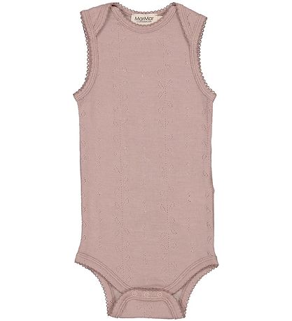 MarMar Samfella un/æ - Ull - Pointelle - Bini - Brenndur Rose