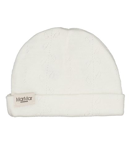 MarMar Beanie - Wool - Pointelle - Aiko - Natural