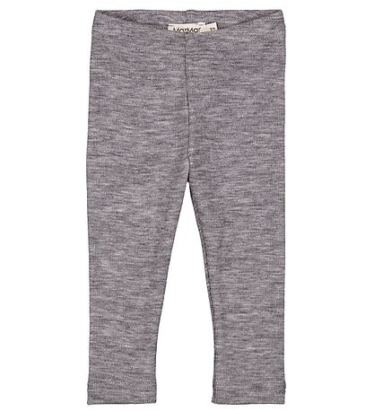 MarMar Leggings - Wool - Leg - Grey Melange