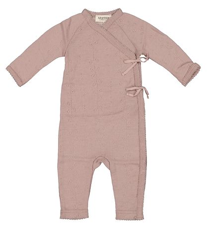 MarMar Wrap samfestingur - Ull - Pointelle - Rula - Brenndur Ble