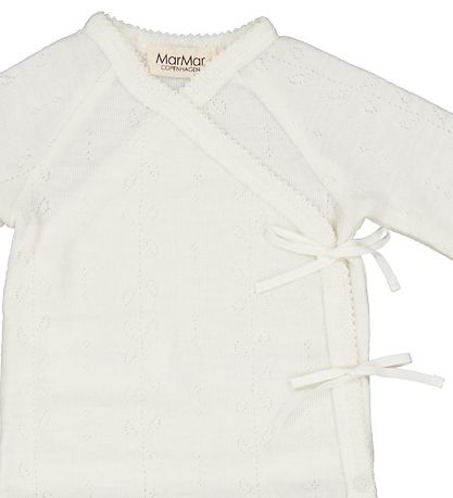MarMar Wrap Wrap Jumpsuit - Wool - Pointelle - Rula - Natural