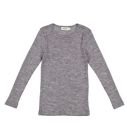 MarMar Blouse - Wool - Tamra - Grey Melange