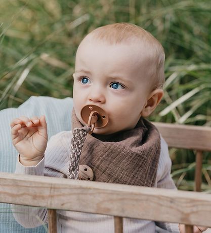 BIBS Snudduband - Dark Oak/Vanilla