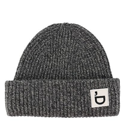 Designers Remix Beanie - Wool - Knitted - Carmen - Dark Grey Mel