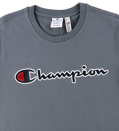 Champion Fashion T-shirt - Grey w. Logo