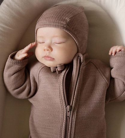 Smallstuff Cardigan - Ull - Soft Powder Melange