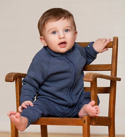 Smallstuff Cardigan - Ull - Gallaefni Melange