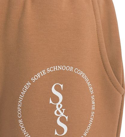 Petit by Sofie Schnoor Joggingbroek - Dusty Brown