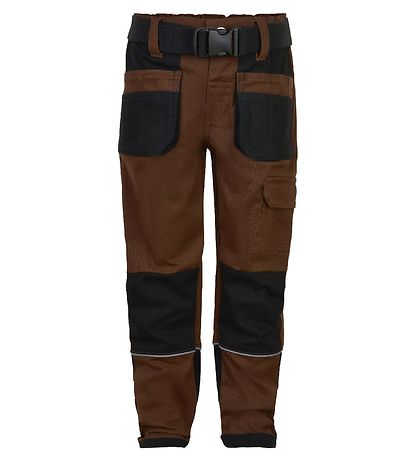 Minymo Cargo Work Trousers Pants - Potting Soil