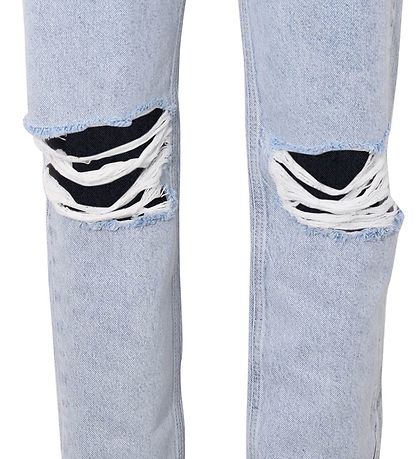 Hound Jeans - Weit mit Löchern - Light Denim