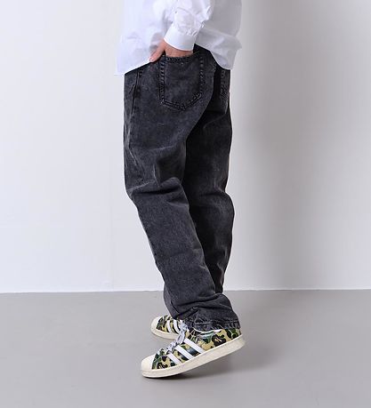 Grunt Jeans - Gata Loose - Dark Grey
