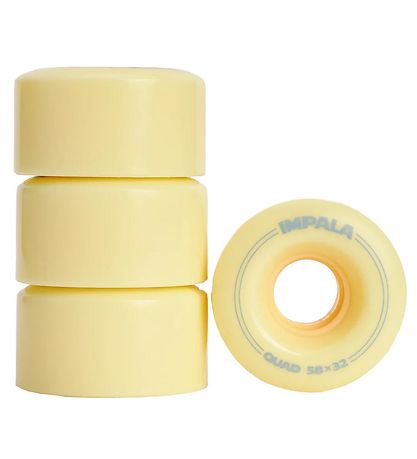 Impala hjul - 4-pack - 58 mm - Pastel