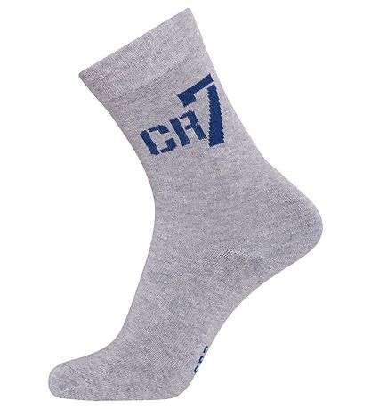 Ronaldo Socks - 3-Pack - Grey Melange/Black/Navy