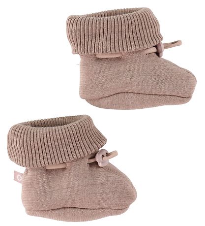 Smallstuff Booties - Wool - Soft Powder