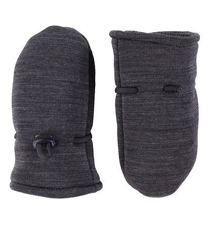 Smallstuff Mittens - Wool - Dark Grey