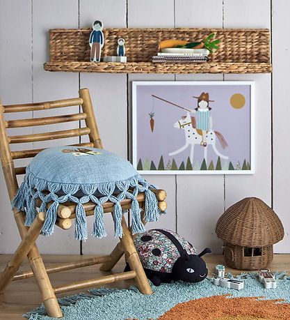 Bloomingville Kuscheltier - 35, 5 cm - Nova - Schwarzer Marienkä