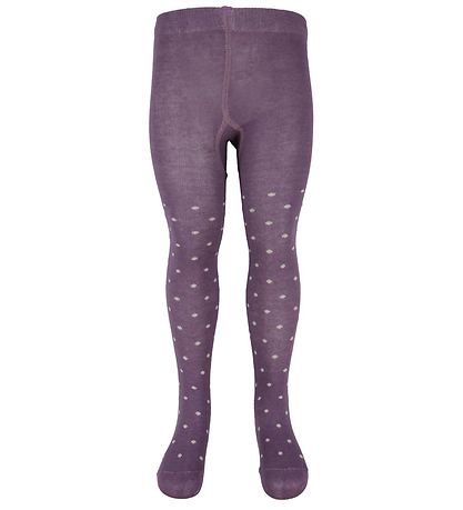 Minymo Strumpfhosen - 2er-Pack - Very Grape