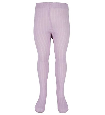 Minymo Strumpfhosen - 2er-Pack - Rib - Sehr Grape