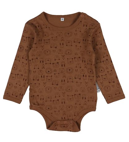 Pippi Baby Bodysuits L/æ - 4-Pack - Blue Mirage