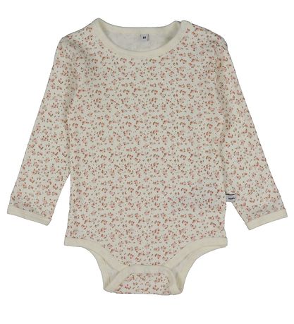 Pippi Baby Bodysuits l/s - 4-Pack - Burlwood