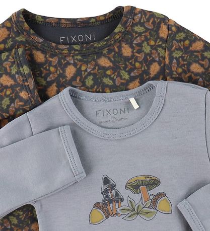 Fixoni Bodies l/ä - 2er-Pack - Passatwinde/Ebony