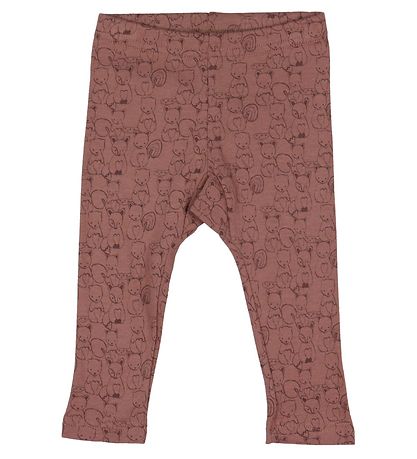 Pippi Baby Leggings - 2-Pack - Burlwood