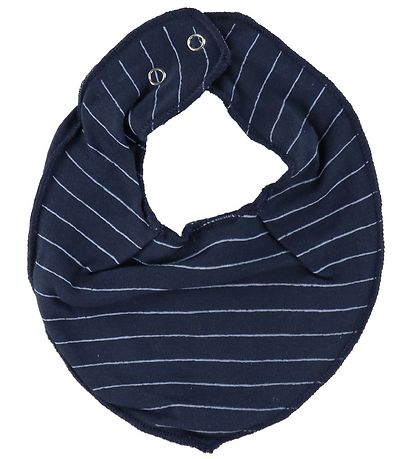 Fixoni Teething Bib - 3-Pak - Infinity - Dusty Blue w. Print