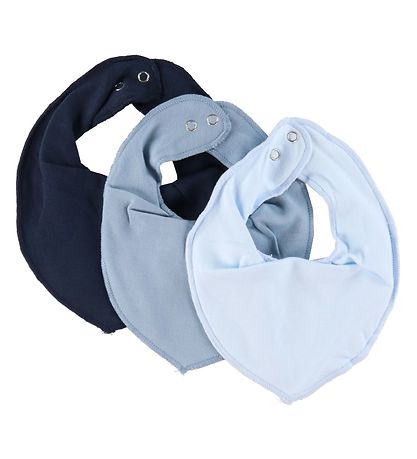 Fixoni Teething Bib - 3-Pack - Infinity - Dusty Blue