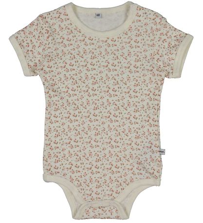 Pippi Baby Bodysuits s/s - 4-Pack - Burlwood