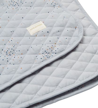 Petit by Sofie Schnoor Blanket - Quilted - Dusty Blue