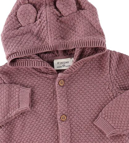 Fixoni Cardigan - Prjónað - Grape Shake M. Eyru