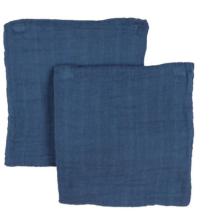 Pippi Stoffklutene - Organic - 8-pack - 65x65 cm - Grå Mist