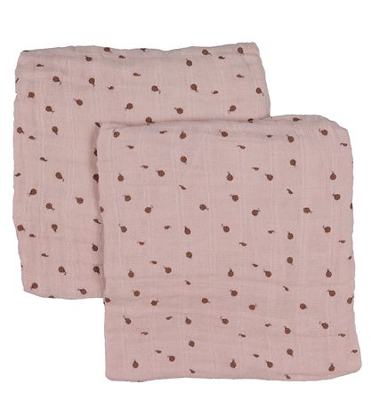 Pippi Baby Muslin Cloths - Organic - 8-Pack - 65x65 cm - Mocha M