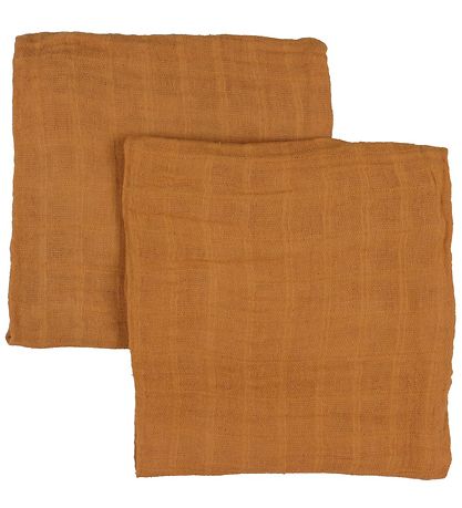 Pippi Hydrofiele Doek - Organic - 8-pack - 65x65 cm - Mocha Mous