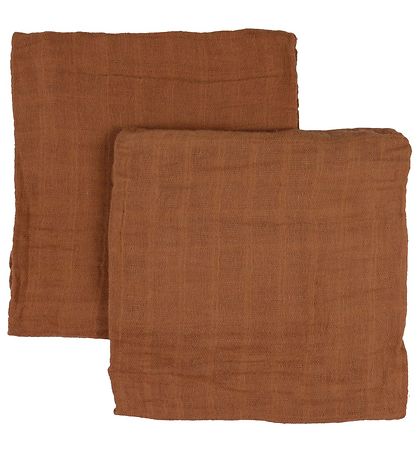 Pippi Hydrofiele Doek - Organic - 8-pack - 65x65 cm - Mocha Mous