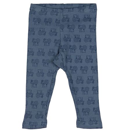 Pippi Baby Leggings - 2-Pack - Blue Mirage