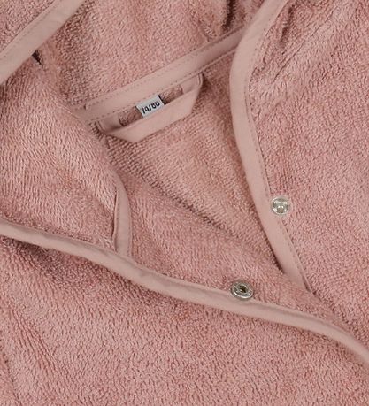 Pippi Baby Bathrobe - Misty Rose w. Fox