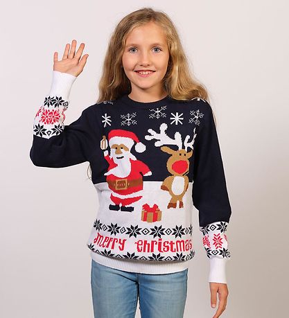 Jule-Sweaters Blússa - Ultimate - Dökkblátt