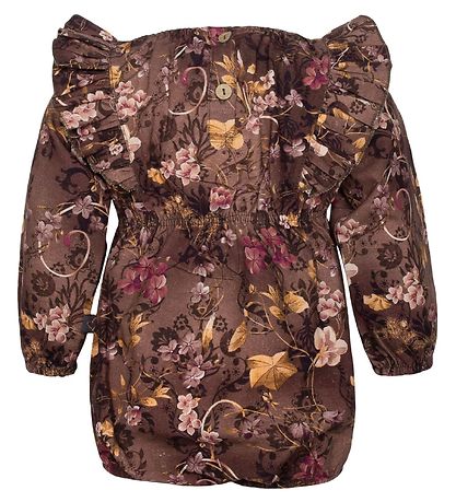 Little Wonders Summer Romper - Elissa - Brown Romance