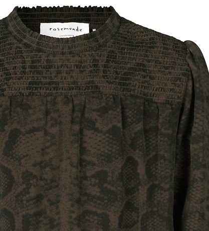 Rosemunde Blouse - Gerookt Oak Snake Print