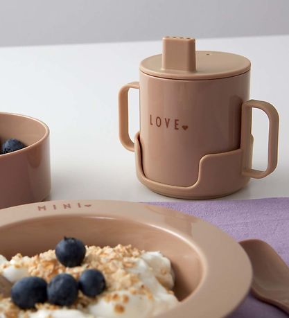Design Letters Skeiðar - 4 Pakki - Mini Uppáhalds - Blár/Drappli