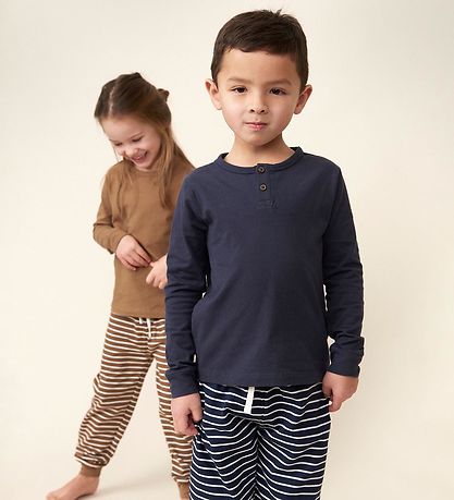 En Fant Pyjama Set - Set - Coca Mocha