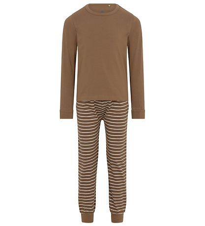 En Fant Pyjama Set - Set - Coca Mocha