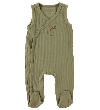 Fixoni Romper w. Bodysuit l/s - Sheer Bliss/Beige w. Bears